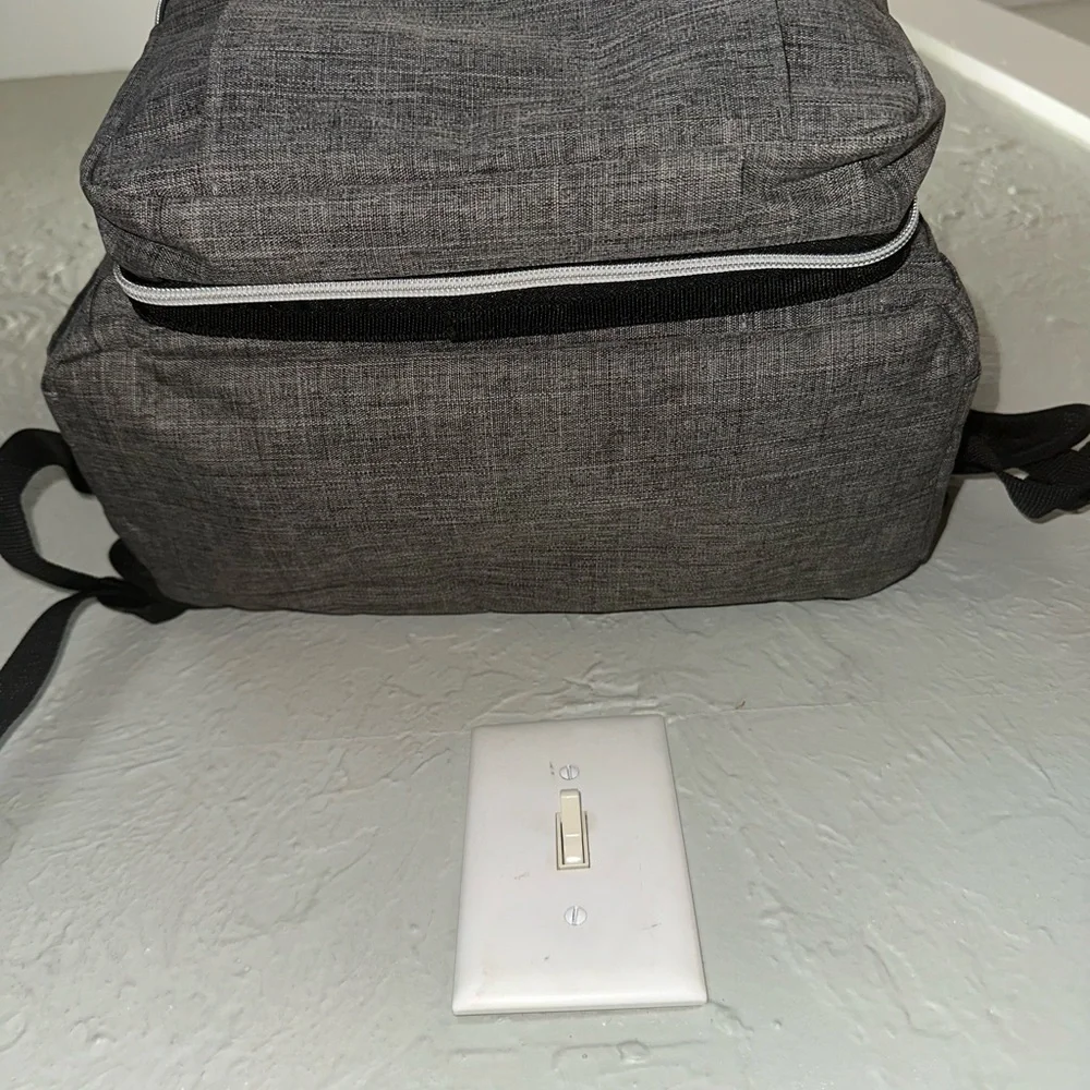 EUC! Two-in-One Dog Travel Backpack - Gray